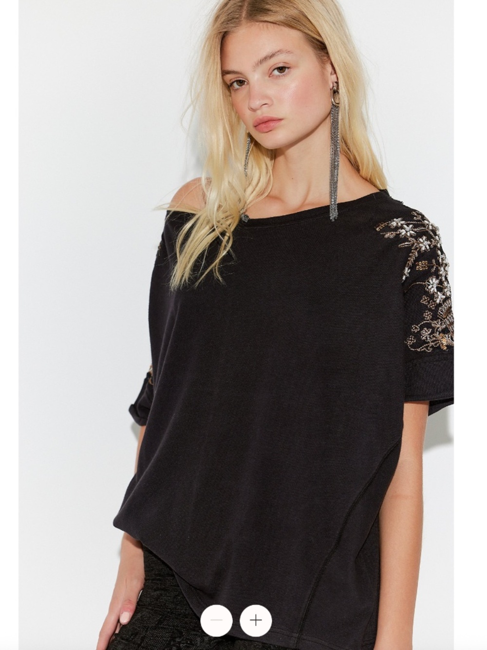 NWT Free People We The Free Sparkle Daze Tee